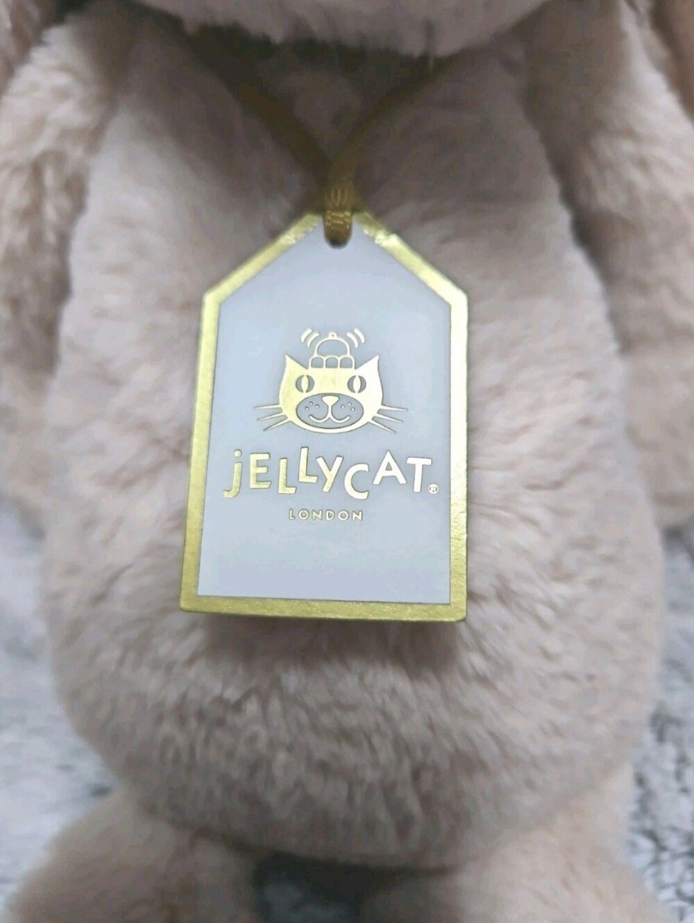 Jellycat Authentic Bashful Luxe Bunny Willow Plush Bunny – NWT – 12 Inch Soft - Picture 3 of 7